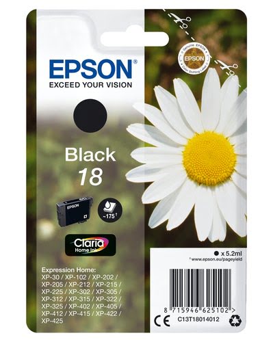 Epson - Noir - C13T18014022 - Achat / Vente Consommable imprimante sur grosbill.com - 0