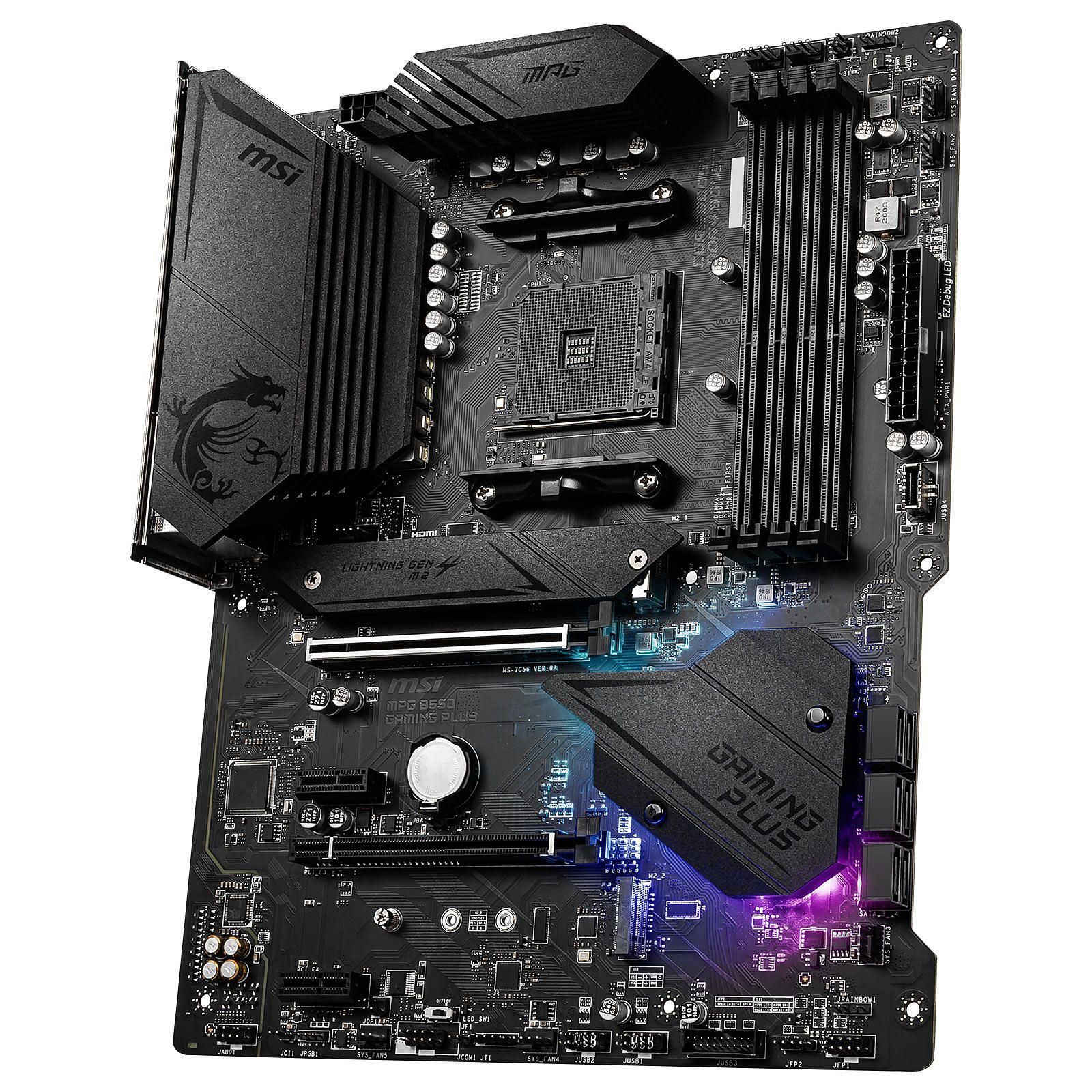 MSI MPG B550 GAMING PLUS ATX  - Carte mère MSI - grosbill.com - 2