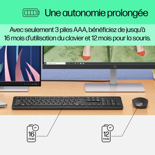 HP 230 WL Mouse+KB Combo - Achat / Vente sur grosbill.com - 8