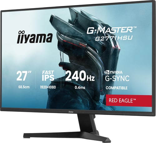 Iiyama 27 pouces  G2771HSU-B1 - Ecran PC Iiyama - grosbill.com - 1