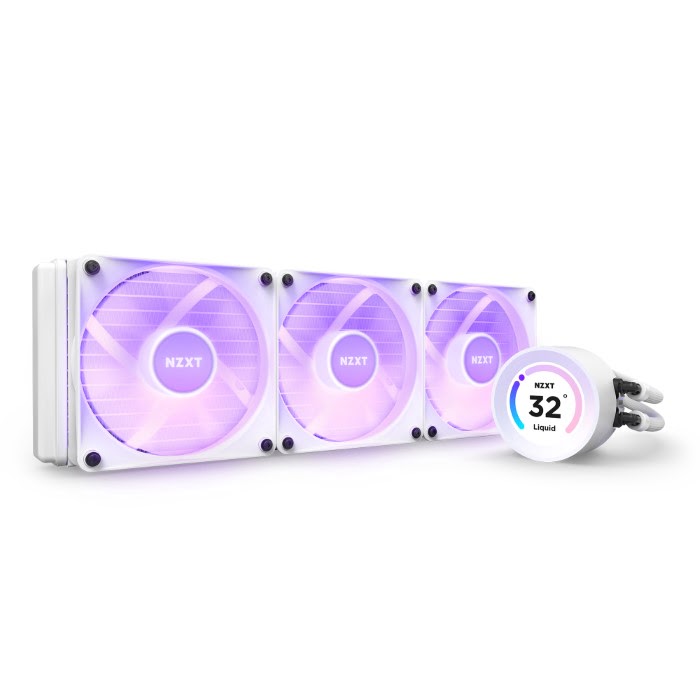 NZXT Kraken Elite Blanc RGB 360mm - Watercooling NZXT