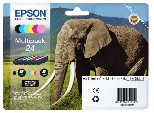Epson Ink/24 Elephant CLcMLmYK - Achat / Vente Consommable imprimante sur grosbill.com - 3