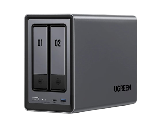 UGREEN DXP2800 - 2 Baies avec 2 disques 2To IronWolf - Serveur NAS - 0