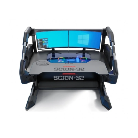 E-Blue Station de Gaming SCION 32 RGB (EGT546BKAA-IA) - Achat / Vente Bureau sur grosbill.com - 0