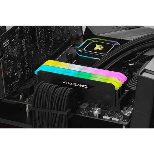 Corsair Vengeance RGB 32Go (2x16Go) DDR4 3200MHz	 - Mémoire PC Corsair sur grosbill.com - 3