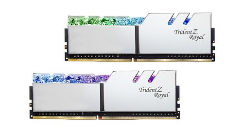 G.Skill Trident Z Royal, DDR4-4000, CL18 - 32 GB Dual-Kit, silber - Achat / Vente sur grosbill.com - 1