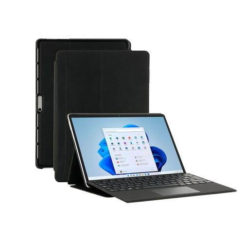 RE.LIFE Case for Surface Pro 8 - Black - Achat / Vente sur grosbill.com - 0