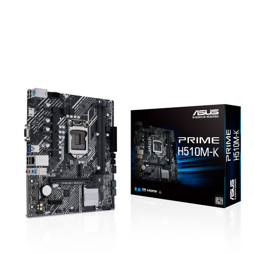 Asus PRIME H510M-K Micro-ATX  - Carte mère Asus - grosbill.com - 0