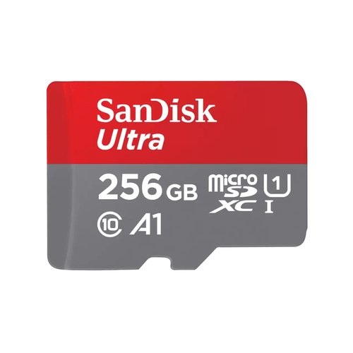 SanDisk Ultra microSD UHS I U1 256 Go 150 Mo s Adaptateur SD
