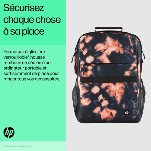 HP Campus XL Tie dye Backpack - Achat / Vente sur grosbill.com - 5