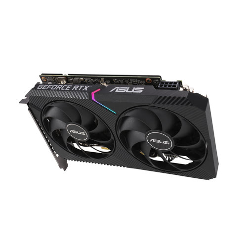 Asus DUAL-RTX3060-O12G-V2 LHR  - Carte graphique Asus - 3