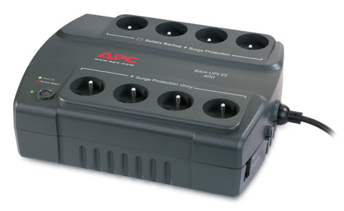 image produit APC Back UPS ES 400VA 8 prises BE400-FR (Gtie 3 ans) Grosbill
