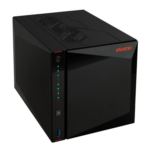 Asustor AS5404T - 4 Baies avec 4 disques de 4To IronWolf - Serveur NAS - 2