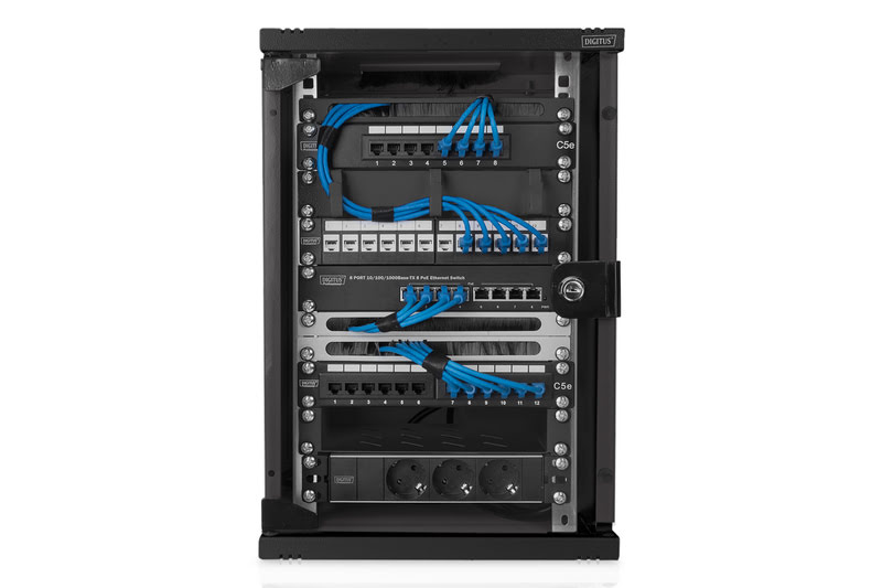 Digitus Coffret 9U 10" 250mm de profondeur - Noir (DN-10-09U-B) - Achat / Vente Réseau divers sur grosbill.com - 2