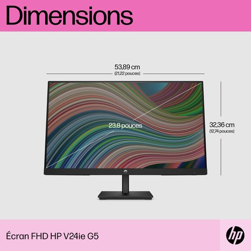 V24IE G5 FHD MONITOR 24IN - Achat / Vente sur grosbill.com - 12