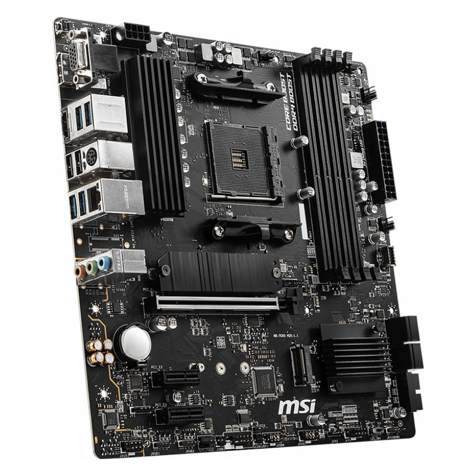 MSI B550M PRO-VDH Micro-ATX  - Carte mère MSI - grosbill.com - 3
