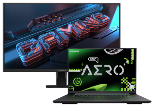 Gigabyte AERO X16 1WH93FRC94AH + GS27QA - PC portable Gigabyte - 0