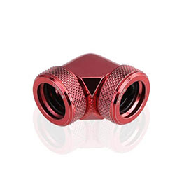 CONSTRUCTEUR Raccord tube rigide 90° rouge - 14mm
