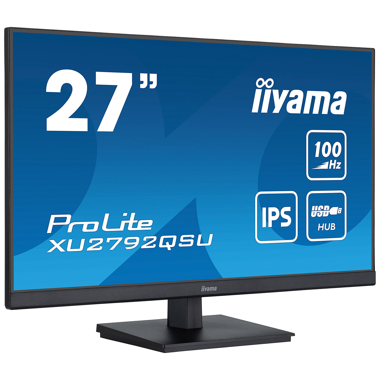 Iiyama 27 pouces  XU2792QSU-B6 - Ecran PC Iiyama - grosbill.com - 1