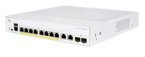 Cisco CBS250-8P-E-2G-EU - 8 (ports)/10/100/1000/Manageable/Cloud