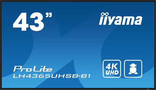 LH4365UHSB-B1 42.5IN IPS 4K - Achat / Vente sur grosbill.com - 1