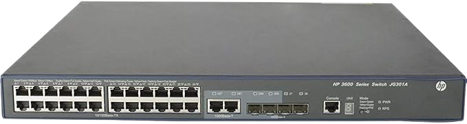 Switch Aruba HPE 3600-24-PoE+v2 EI Switch - grosbill.com - 1