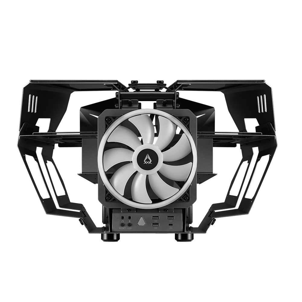 Azza Overdrive 807 Gris - Boîtier PC Azza - grosbill.com - 1