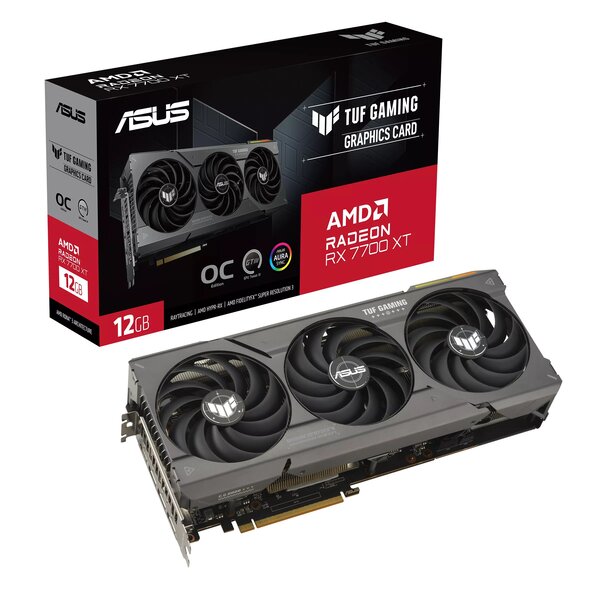 image produit Asus TUF-RX7700XT-O12G-GAMING Grosbill