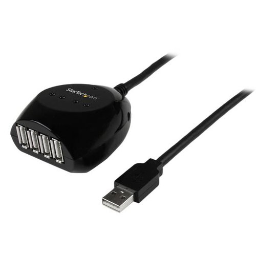 15m USB 2.0 Active Cable with 4 Port Hub - Achat / Vente sur grosbill.com - 0