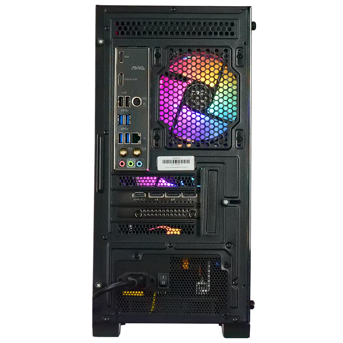 Grosbill REQUIEM - R7-5700X/5060Ti-8Go/16Go/1To - CYB-GB (PCG-10603049) - Achat / Vente PC Fixe sur grosbill.com - 5