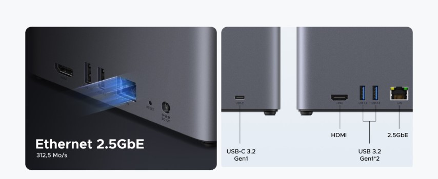 UGREEN DH4300 Plus - 4 Baies - Serveur NAS UGREEN - grosbill.com - 5