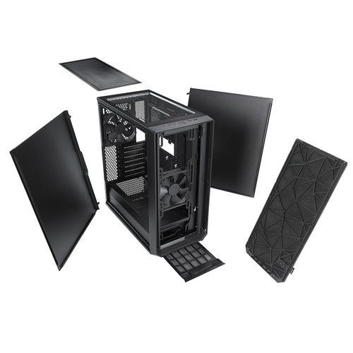 Fractal Design Meshify C Midi-Tower - schwarz - Achat / Vente sur grosbill.com - 19