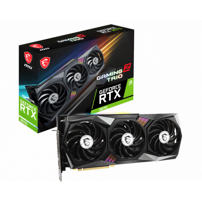 MSI RTX 3070 GAMING Z TRIO LHR  - Carte graphique MSI - 0