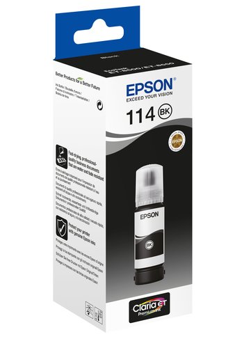 Epson Ink/114 EcoTank Pigment Black ink bottle - Achat / Vente Consommable imprimante sur grosbill.com - 1