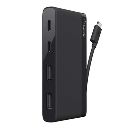 Hub USB-C 3.0 2USB-A and 2USB-C - Connectique PC - grosbill.com - 0