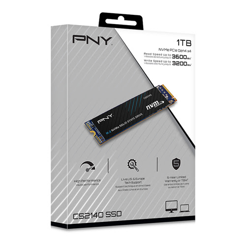 PNY CS2140  M.2 - Disque SSD PNY - grosbill.com - 1
