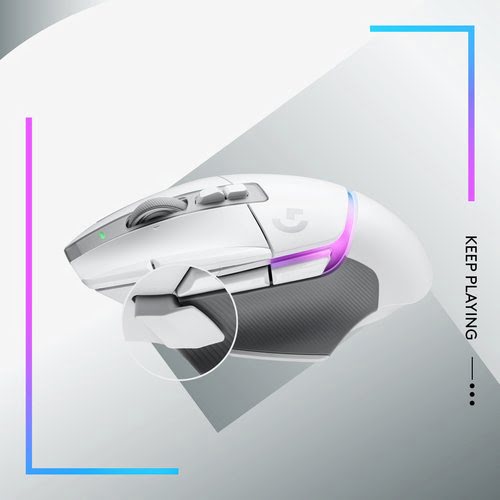 Logitech G502 X PLUS WHITE - Souris PC Logitech - grosbill.com - 5
