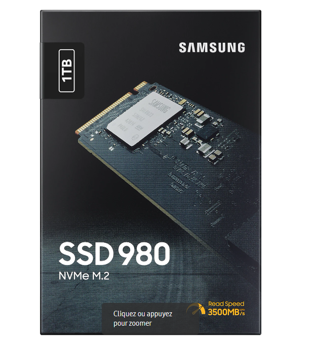 Samsung 980  M.2 - Disque SSD Samsung - grosbill.com - 4