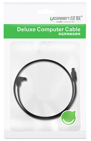 Câble SATA 3.0/6Gbps/Droit/0.5m/Noir - Nappe UGREEN - grosbill.com - 1