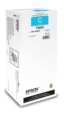 Epson - Cyan - C13T869240 - Achat / Vente Consommable imprimante sur grosbill.com - 0