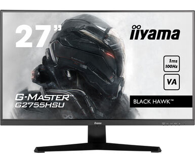 image produit Iiyama G-MASTER G2755HSU-B1 - 27" 100Hz 1ms FreeSync Grosbill