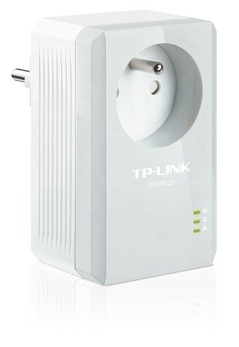 AV500+Powerlinewith AC Pass Thr.500Mbps (TL-PA4015P) - Achat / Vente sur grosbill.com - 1
