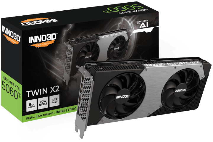 Inno3D GEFORCE RTX 5060 Ti X2 8GB#  - Carte graphique Inno3D - 0