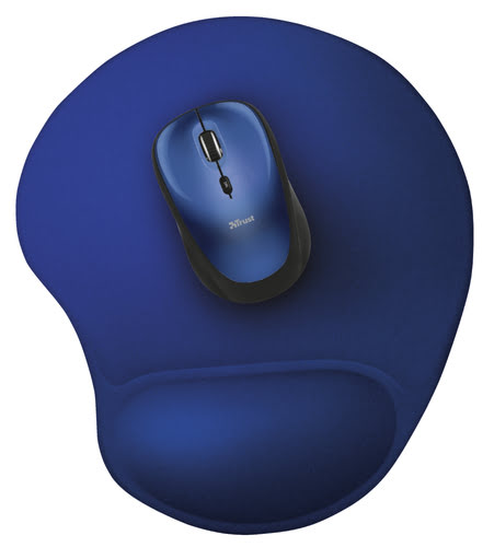 Trust Bigfoot - Bleu/Ergonomique/S - Tapis de souris Trust - 1