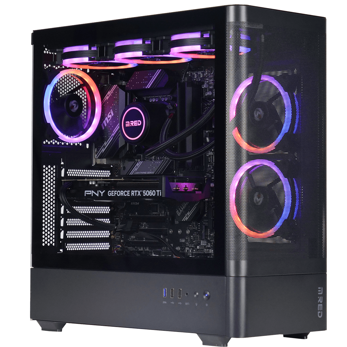 Grosbill RAFALE - i5-14600K/5060Ti-16/32Go/1To - 0126-GB (PCG-10602942) - Achat / Vente PC Fixe sur grosbill.com - 0