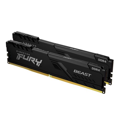 image produit Kingston Fury Beast 64Go (2x32Go) DDR4 3200MHz Grosbill