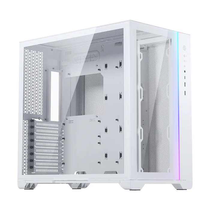 Magnium Gear Neo Qube 2 RGB TG Blanc Blanc - Boîtier PC - 0