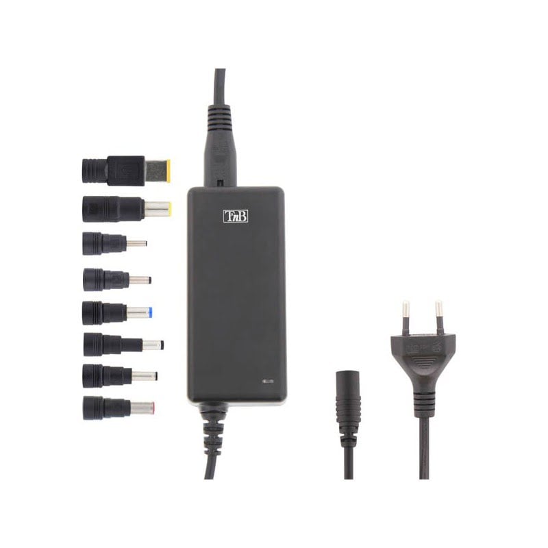 T'nB Adaptateur secteur 45W Notebook - 8 embouts (CHNB19V45) - Achat / Vente Chargeur sur grosbill.com - 0
