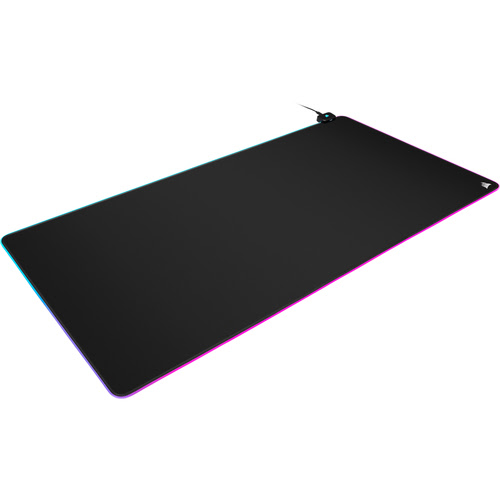 Tapis De Souris Tout Blanc 900x400mm Xxl, Grand Tapis De Jeu Pc