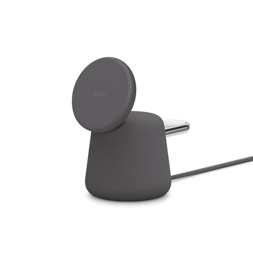 Station de charge sans fil 2-en-1 BOOST CHARGE PRO avec MagSafe Charbon - Achat / Vente sur grosbill.com - 1